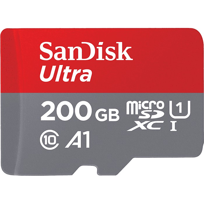 SanDisk Ultra microSDXC UHS-I (A1)200GB記憶卡(公司貨)100MB/s