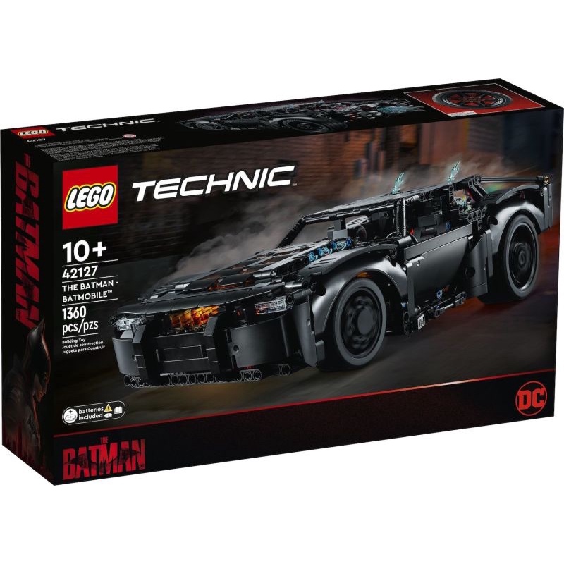 Home&amp;brick 全新 LEGO 42127 THE BATMAN-BATMOBILE 蝙蝠車 Technic
