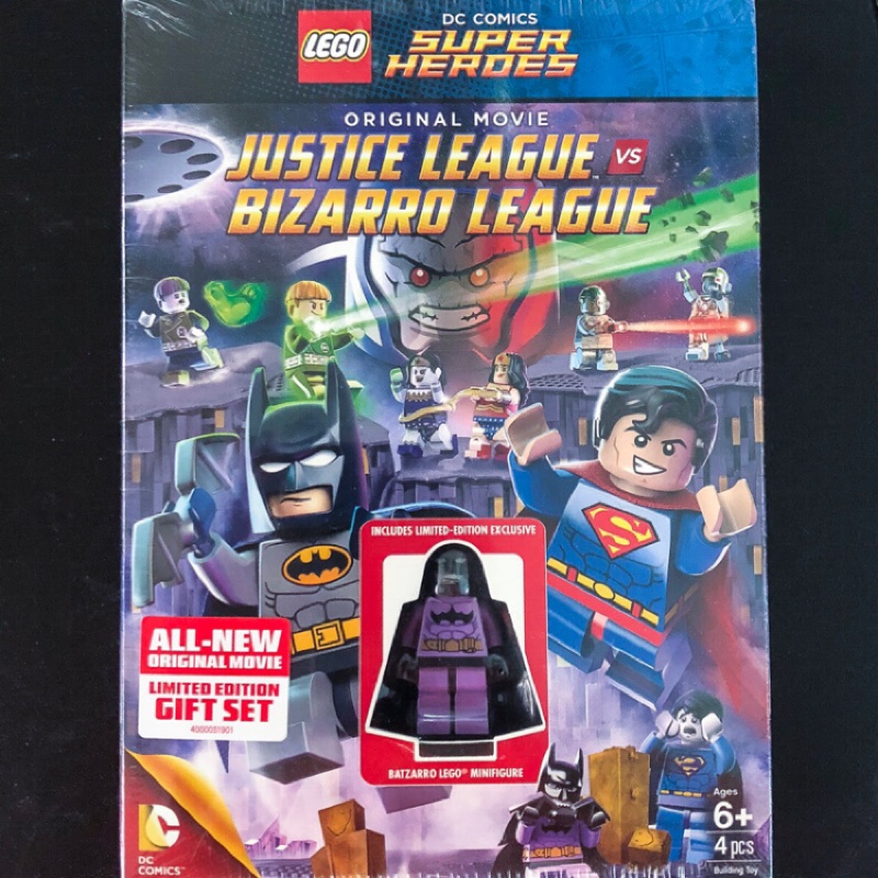 LEGO dvd justice Bizzaro 蝙蝠俠 dvd 限量絕版品 人偶 第三方 christo7108