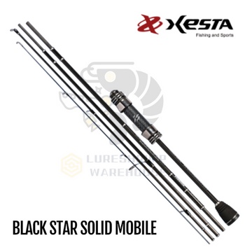 XESTA BLACK STAR SOLID MOBILE II 系列 多節根魚竿 旅行竿 【小蝦米釣具】