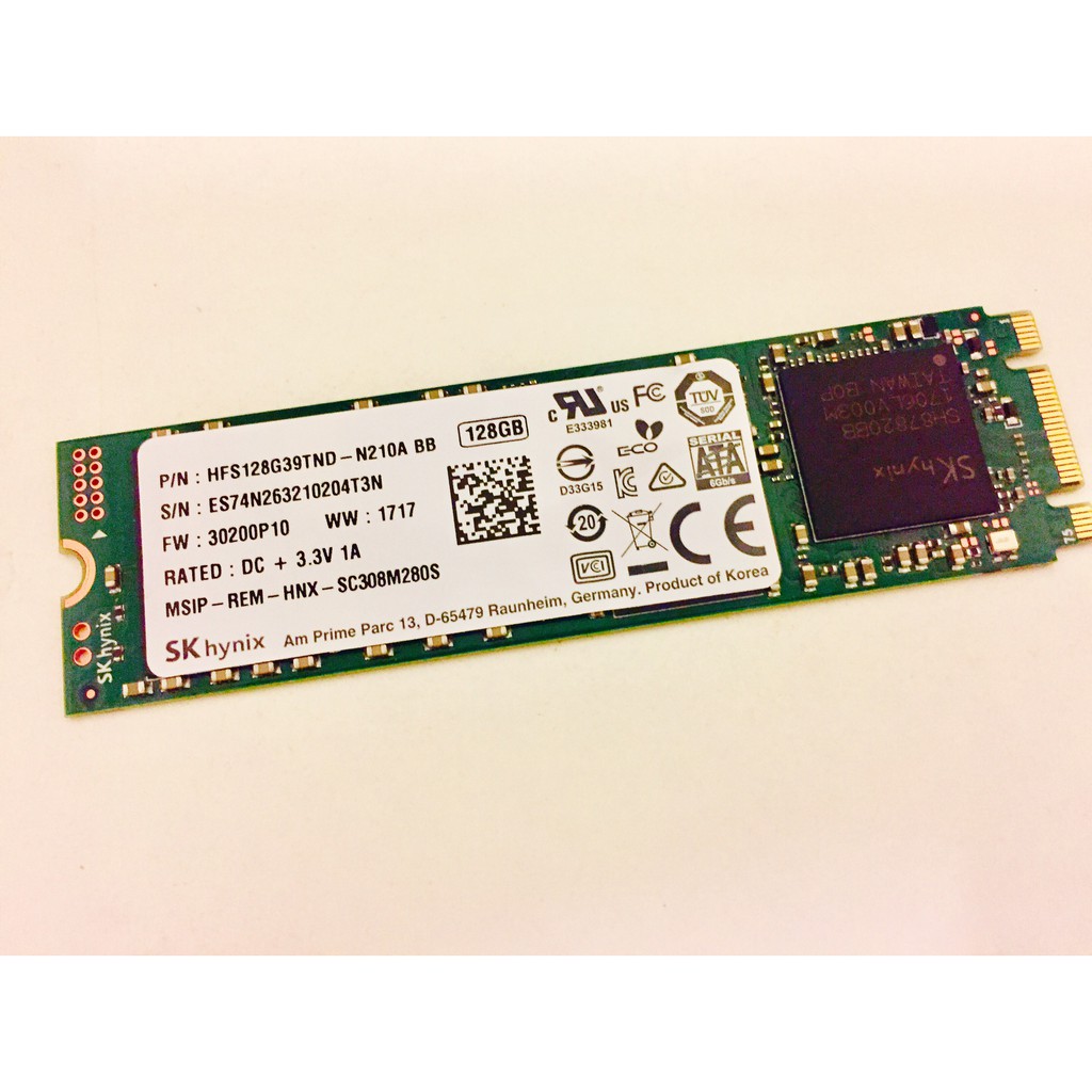 SSD 硬碟 128G SK hynix M2 M.2 2280 (HFS128G39TND-N210A)