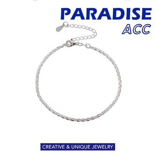 PARADISE 波光粼粼 閃光 精緻 素鏈 裸鏈 手鏈 簡約 小眾 輕奢 飾品