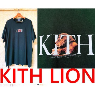 BLACK全新KITH十週年KXTH城市限定LION獅子王LOGO短T