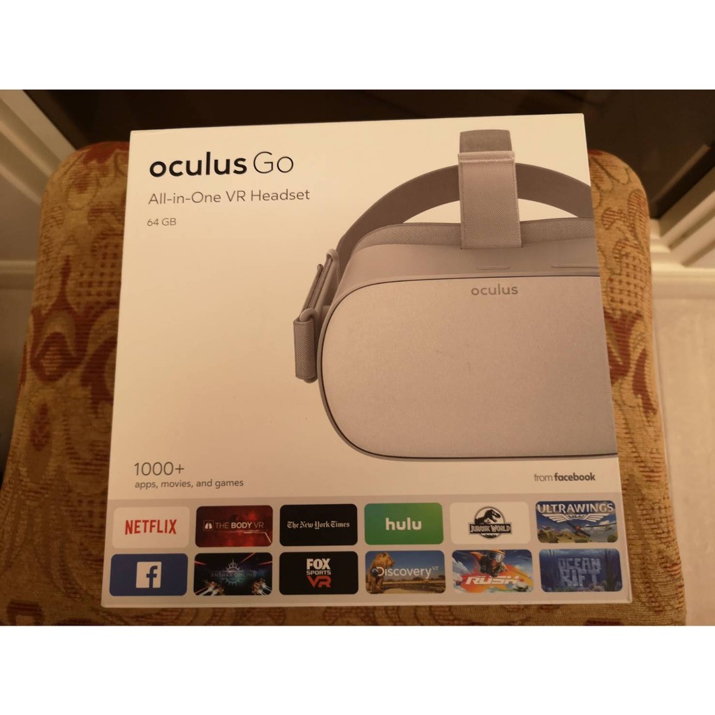 二手oculus Go 64 G沒保固 外觀極新 沒有明顯痕跡 原盒裝 主機包含原廠充電 電線及控制器 如相片所示 蝦皮購物