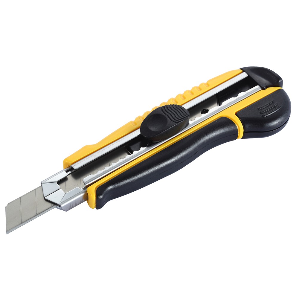 Rock Firm 高強度18mm重力自動換刀美工刀強力美工刀切割刀 蝦皮購物