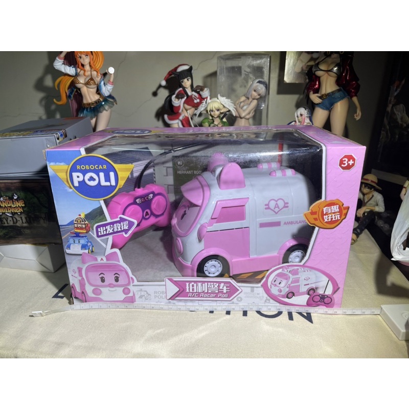 賣場最便宜 超大盒 波利遙控車 rc無線救護車 POLI充電遙控車 兒童卡通玩具車 生日禮物 稀有款式 巨無霸娃娃機