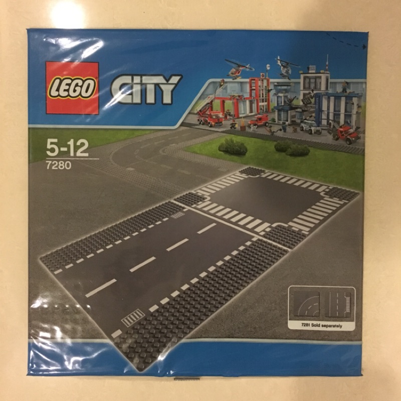 LEGO 7280 樂高 城市系列 底版