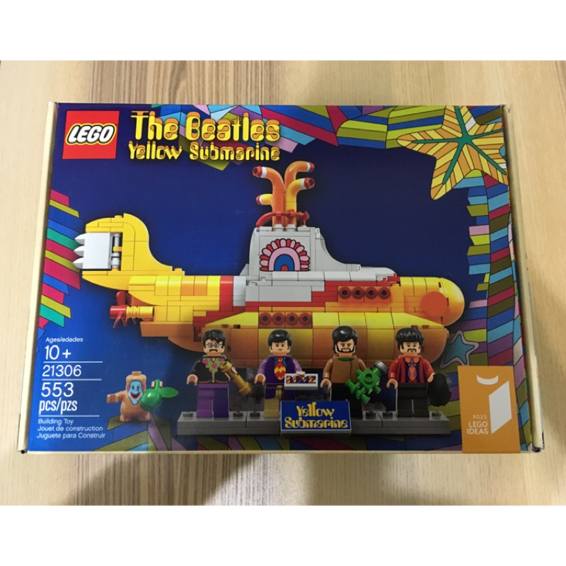 ［Jeff小物賣場］全新LEGO 21306 Beatles 黃色潛水艇