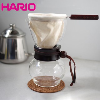 HARIO DPW-3 木柄款 濾布手沖咖啡壺3~4杯 480ml 『93 coffee wholesale』