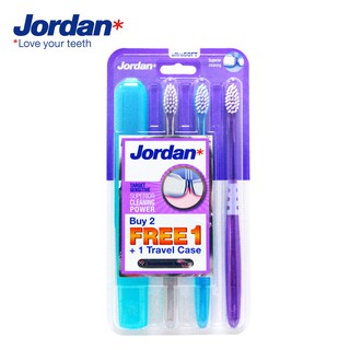 Jordan 超纖細敏感型牙刷(超軟毛) 促銷旅行組 北歐品質 牙周病適用