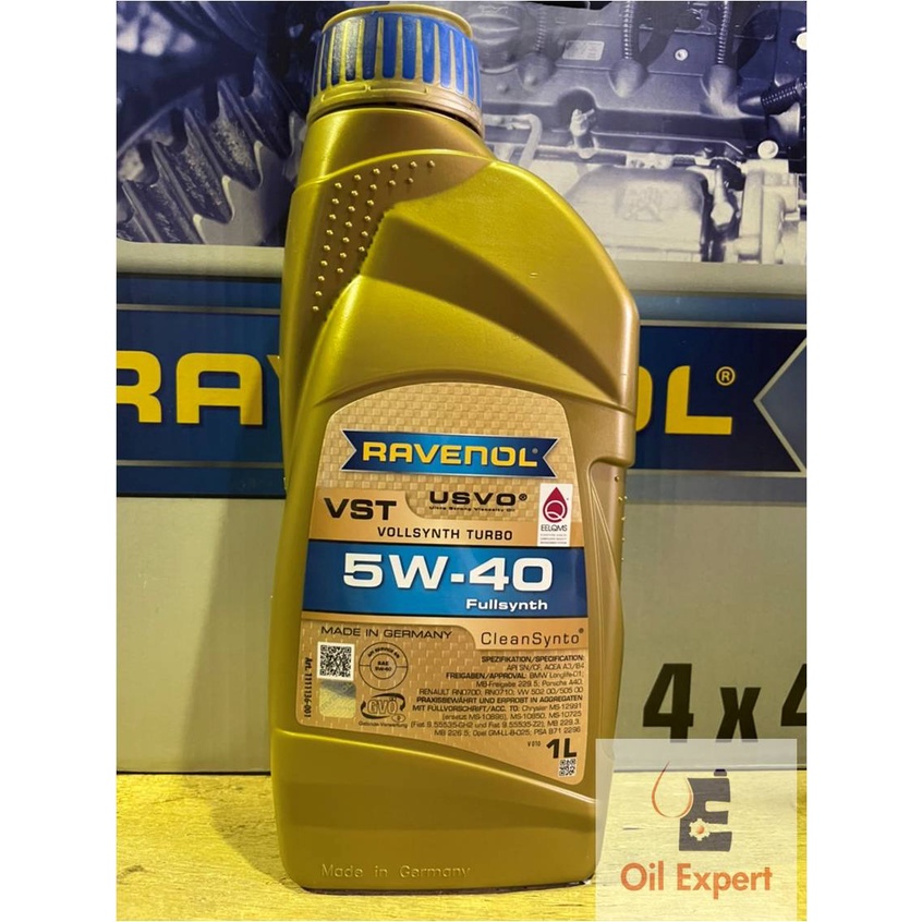 《 油品家 》Ravenol VST 5w40  全合成機油(附發票)