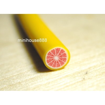【袖珍屋】水果條軟陶-葡萄柚(F1257A0082)