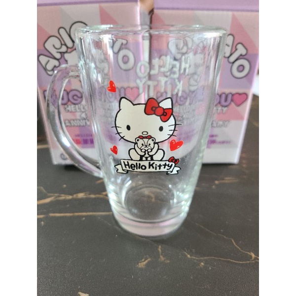 限時特價  7-11 Hello Kitty 40週年限量版玻璃馬克杯