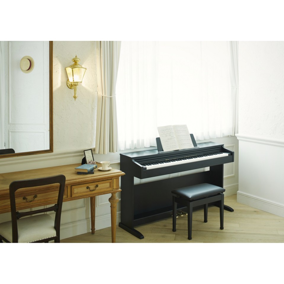 &lt;魔立樂器&gt; 卡西歐AP-270數位鋼琴 滑蓋鍵盤 收錄兩大平台鋼琴音色 最佳入門琴 附綱琴椅 免費安裝 共三色 USB
