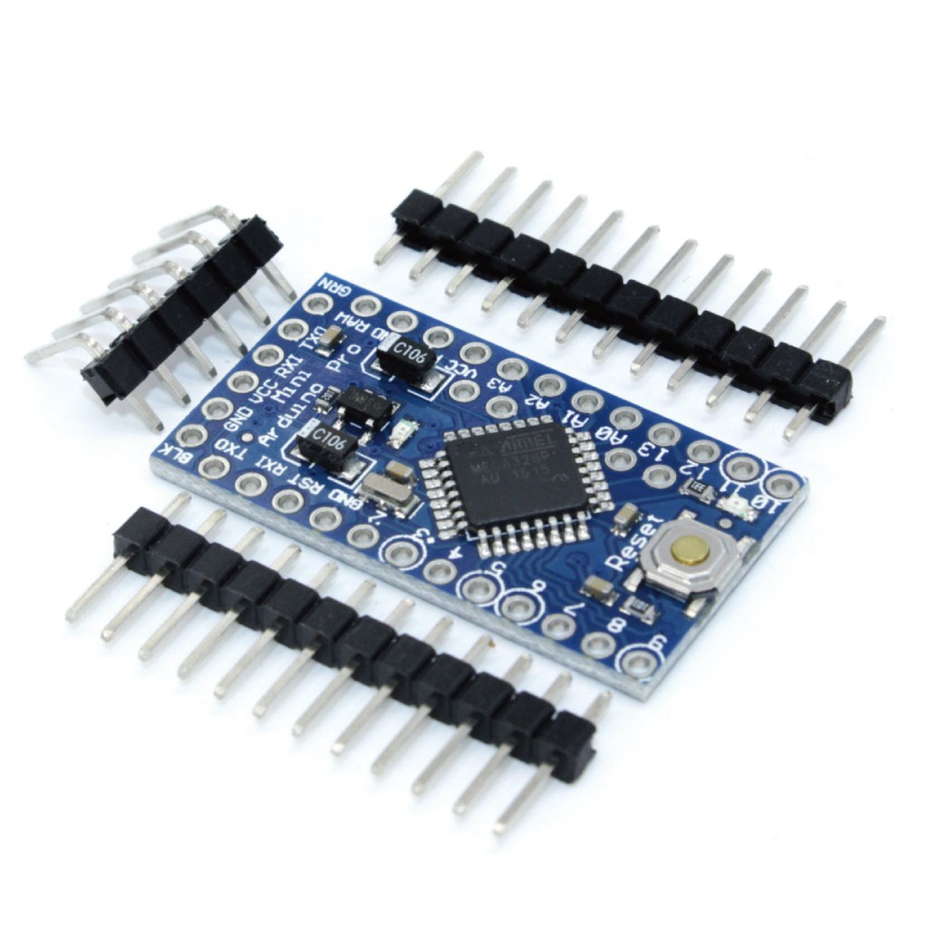 【樂意創客官方店】《附發票》Pro Mini 5V/16M ATMEGA328P 附排針 Arduino 改進版