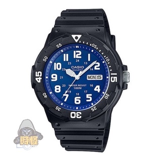 【CASIO】臺灣卡西歐公司貨 潛水風格 學生 青少年指標錶 100米防水(MRW-200H-2B2)
