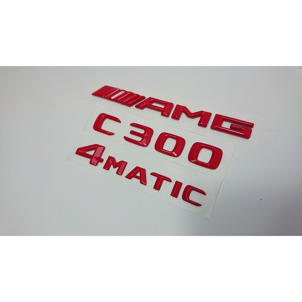 烤漆紅 AMG C300 4Matic
