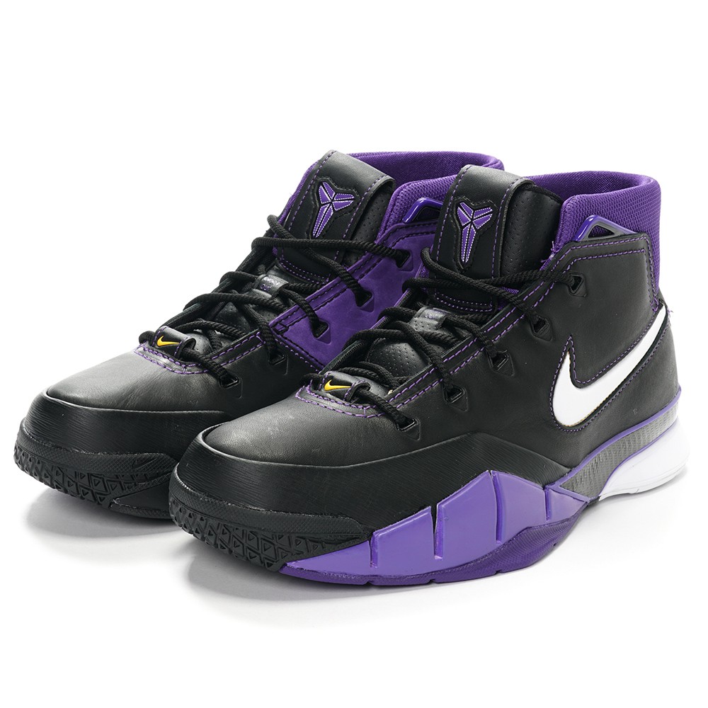 全新 NIKE KOBE 1 PROTRO 科比 黑紫 黑曼巴 男子實戰籃球鞋 AQ2728-004