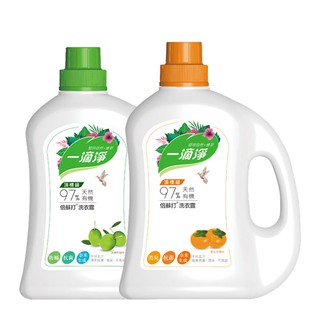 一滴淨有機生活洗衣露洗衣精 柿子精粹/苦楝子精粹 2000ml (超商一次只能單純兩瓶)