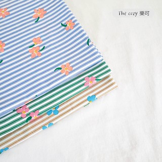 韓國布 『60支細棉－少女時代』 衣服 圍兜 床單 被套 拼布 印花布 洋裝【The Cozy樂可】