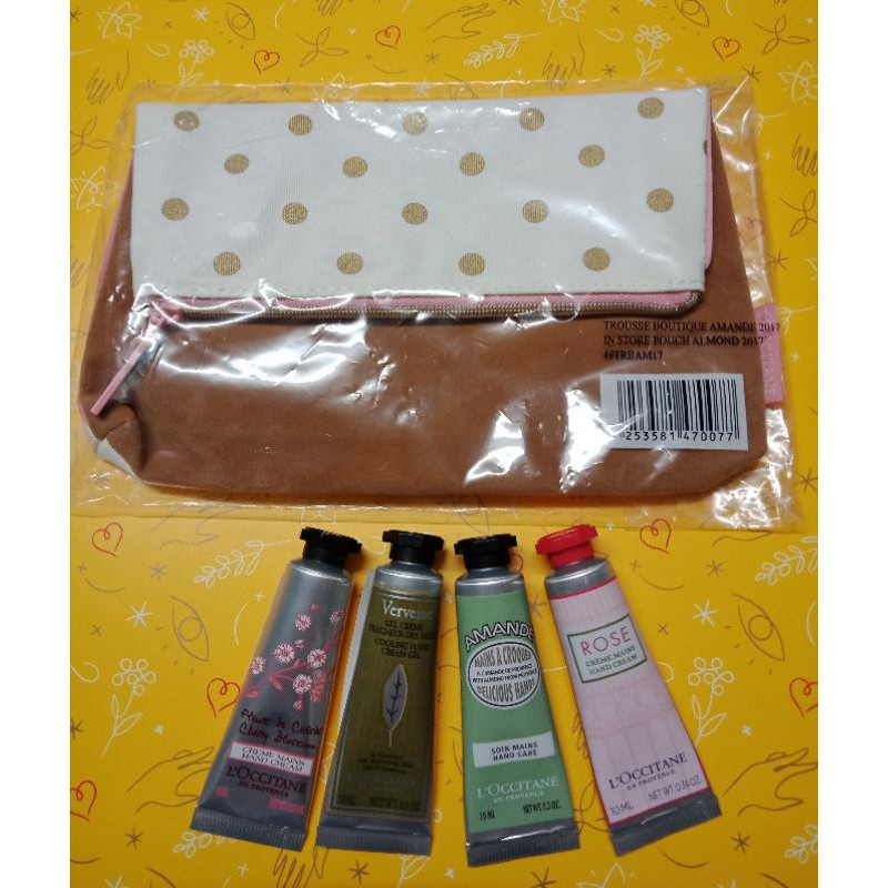 L Occitane 台灣歐舒丹福袋綜合護手霜10ml系列 蝦皮購物