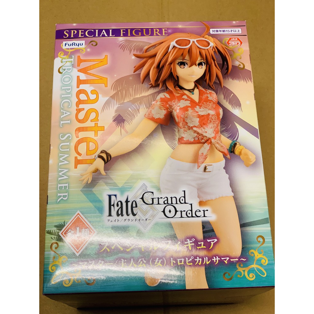 全新日版景品furyu Fate Fgo 女主人公夏季魔術禮裝造型公仔 蝦皮購物