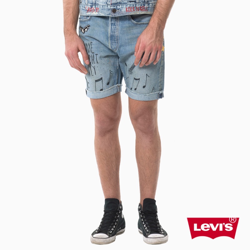 Levi's 501CT 牛仔褲 五分褲 紀念款