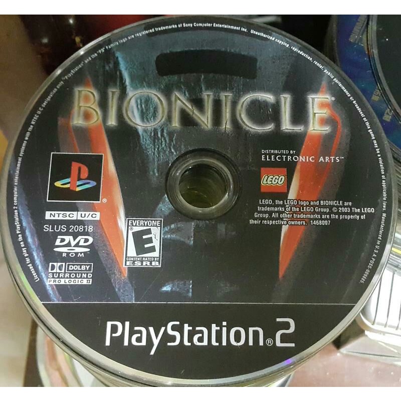 PS2 GAME_ BIONICLE 樂高生化戰士 / 2手