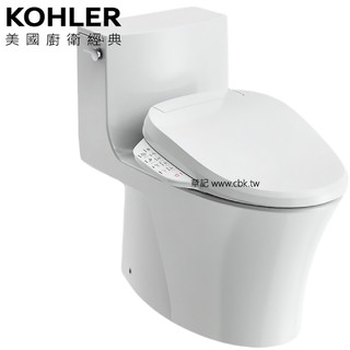 KOHLER Veil 五級旋風單體電腦馬桶組(管路隱藏版) K-36513TW-H150-0