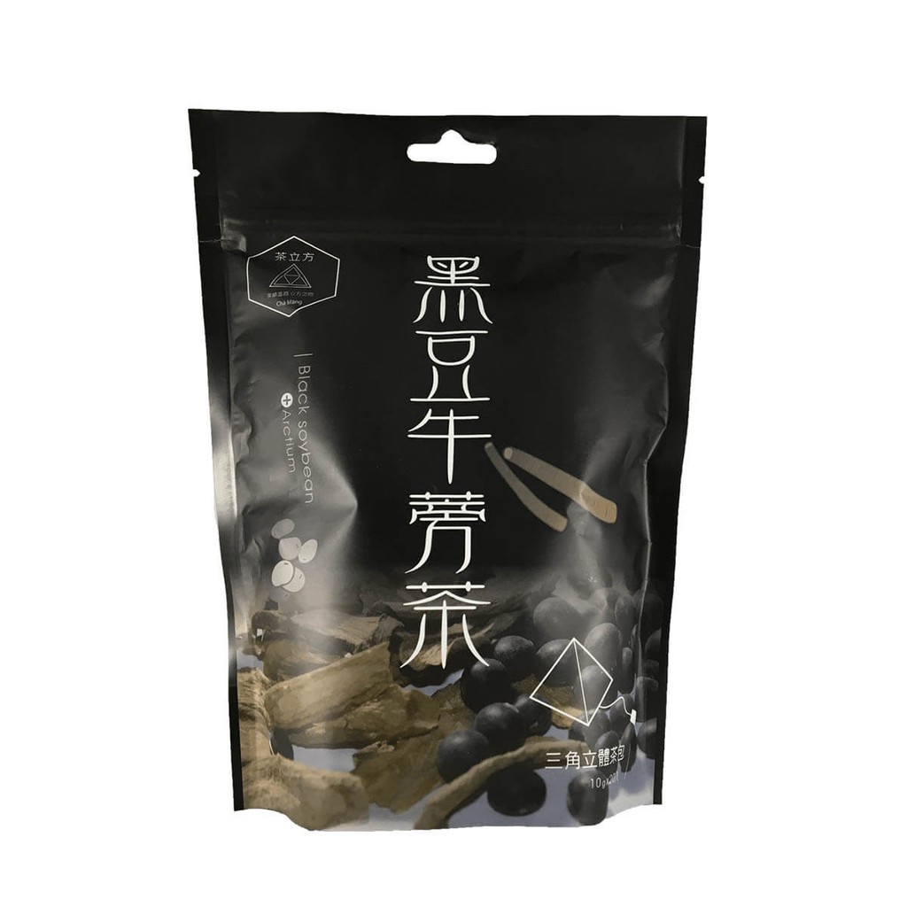 茶立方 黑豆牛蒡茶 三角立體茶包(10公克x20入)