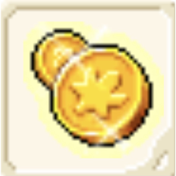 水藍魔力楓葉幣 8900