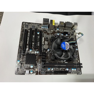 1155主機板 華擎 Asrock H77M 二手良品 $850