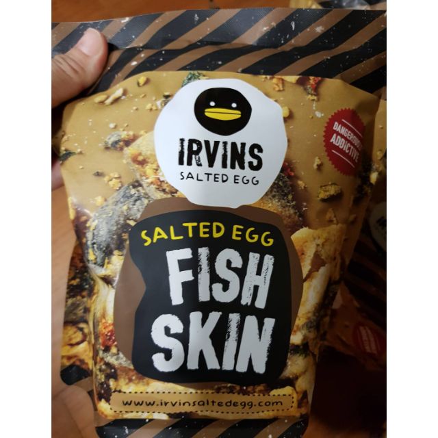 客屬賣場:新加坡IRVINS鹹蛋魚皮二包