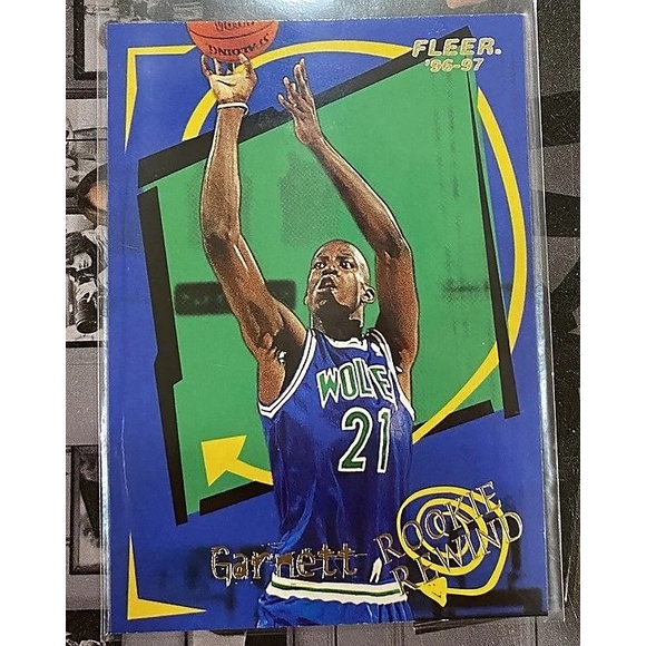 NBA 球員卡 Kevin Garnett 1996-97 Fleer Rookie Rewind