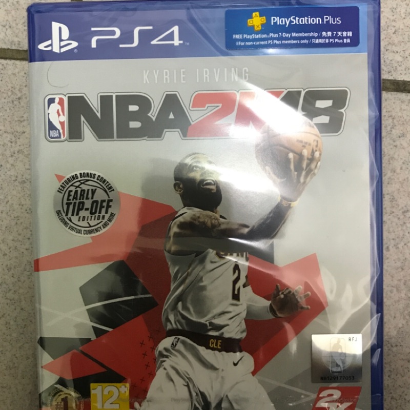 PS4 NBA 2k18 nba2k18 全新