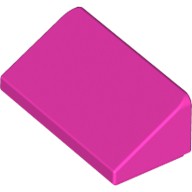 LEGO 6097095 85984 桃紅色 1x2x2/3 30° 斜面 平滑 小斜角 Bright Purple