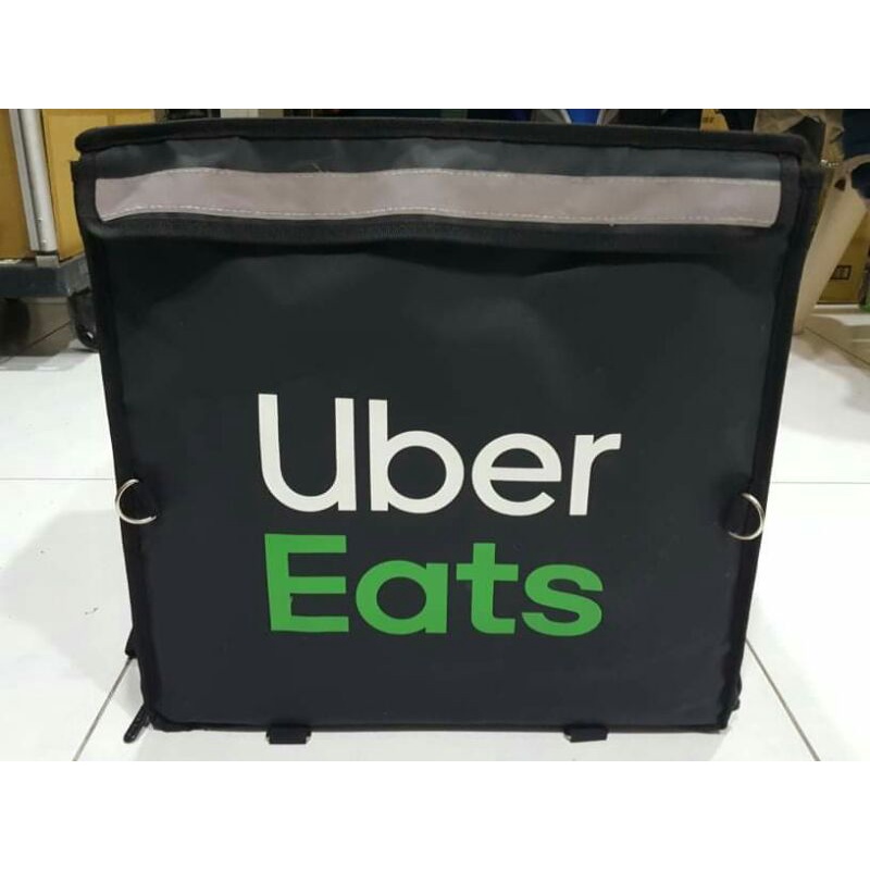 《Uber eats》絕版四代黑色保溫箱＜二手九成＞(編號015)