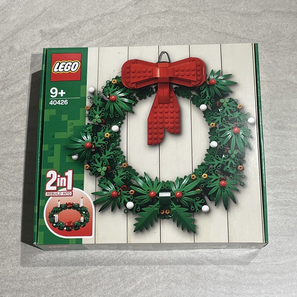 -胖達人-正版現貨 樂高 LEGO 40426 聖誕花圈 Christmas Wreath 2-in-1 聖誕節 聖誕