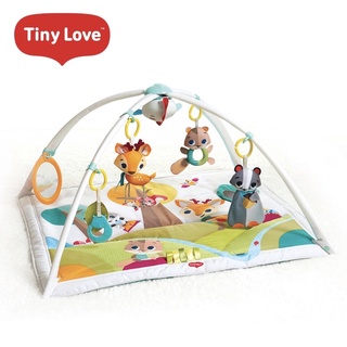 Tiny Love 美國 玩偶健力遊戲墊 健力墊 地墊玩偶遊戲墊拱門玩具架 音樂玩具[9成新］