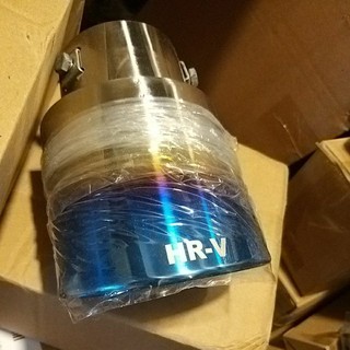 HRV 臺灣工廠 本田 HRV標 HRV專用（烤藍色）不鏽鋼 排氣管 尾飾管 裝飾管 新舊款可選項 臺灣高品質