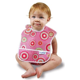 美國 Bumkins Super Bib 防水防臭圍兜口水巾 （S-420） 女童3個月~2歲