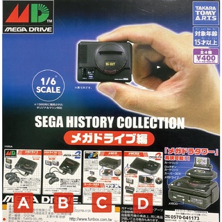[現貨] SEGA HISTORY COLLECTION 歷代遊戲機 1/6 scale 卡帶 光碟 模型 扭蛋