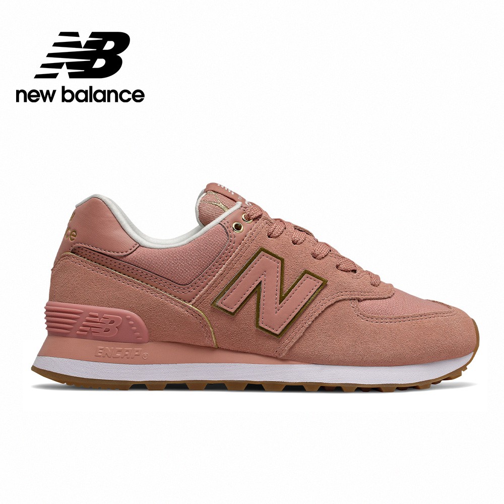 【New Balance】 NB 復古運動鞋_女性_乾燥玫瑰粉色_WL574SOB-B楦 574