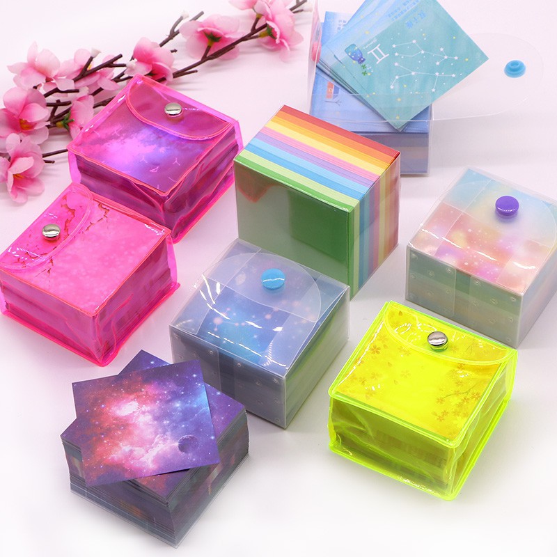 兜宝 卡紙小號尺寸正方形印花袖珍口袋兒童手工折紙星空益智疊紙彩色紙卡紙 蝦皮購物