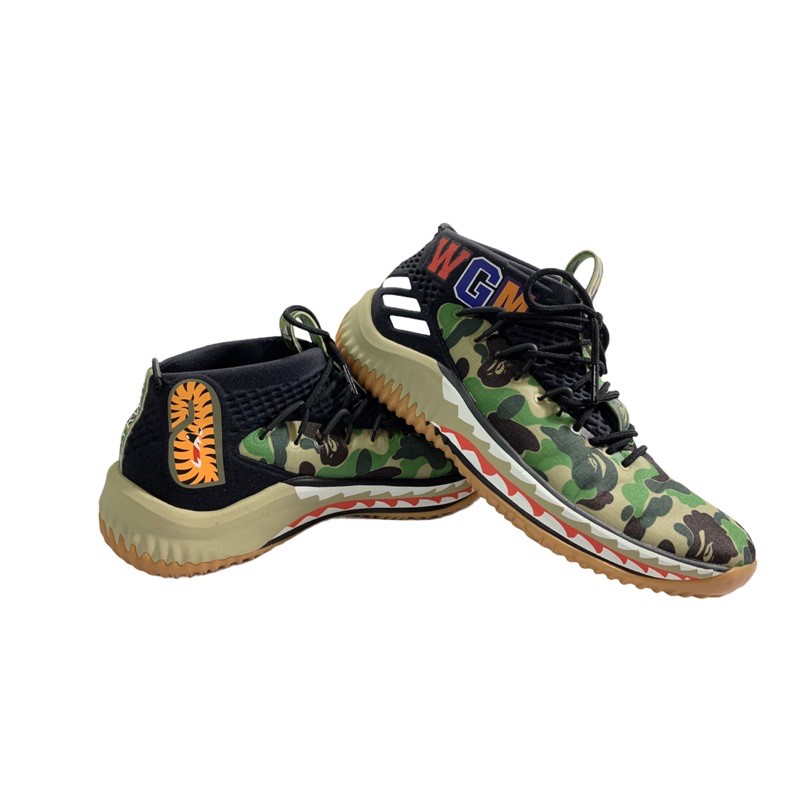 ADIDAS DAME 4 BAPE 8號