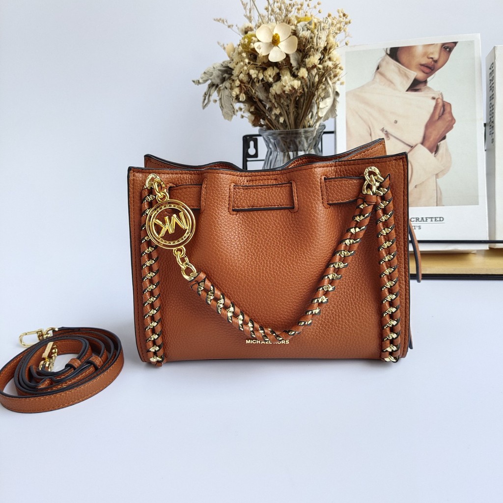 Michael Kors Mk Mina 21 最新小號鏈條包 燒麥包 斜挎包女包型號0135 蝦皮購物