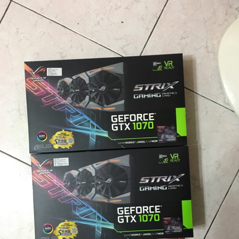 ROG Strix Gtx1070 保內