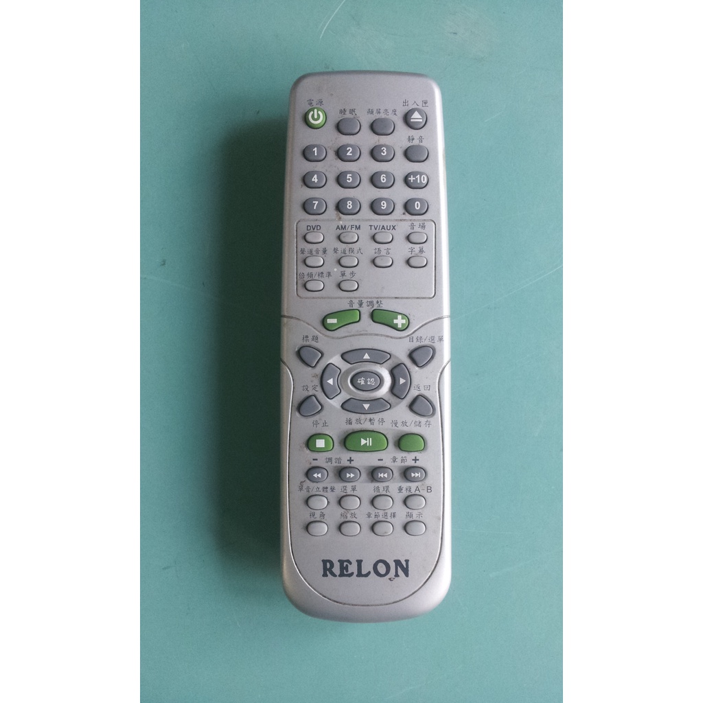 RELON DVD 5.1聲道家庭劇院組(RHT-702MS) 遙控器