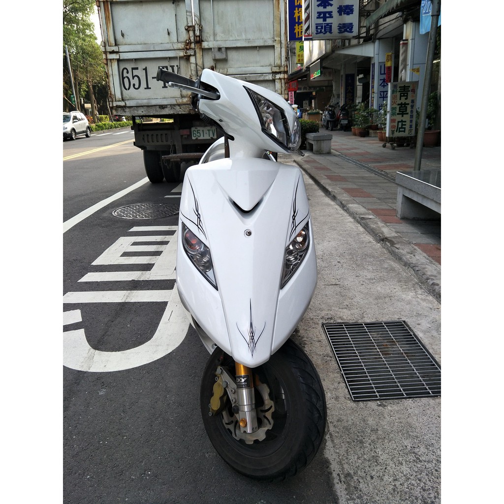 中和佳鋒 Yamaha Gtr 125cc 05年 全新烤漆辦到好一口價 蝦皮購物
