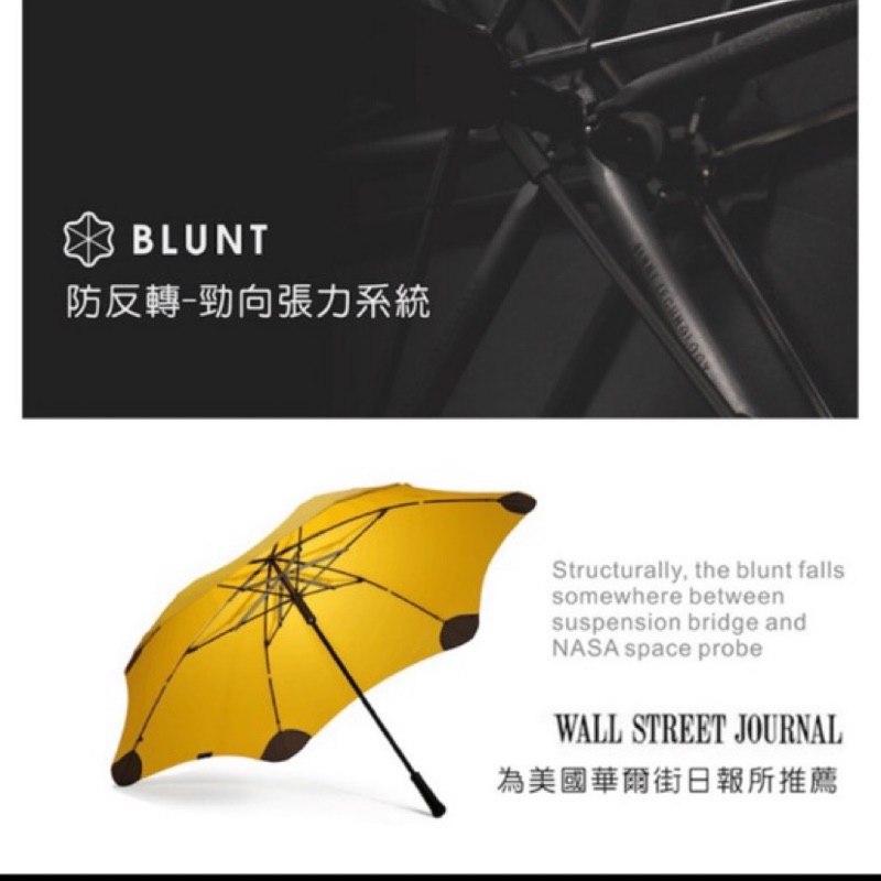 二手 BLUNT防風自動折疊傘